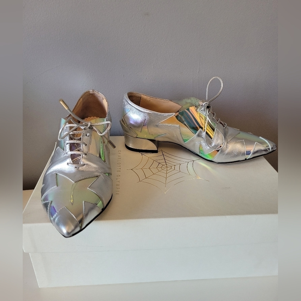 Charlotte Olympia Starman Loafers, VGUC, Size 5 - Picture 2 of 14